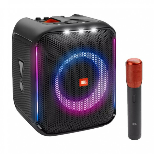 Портативная акустика JBL Partybox Encore + микрофон, черный в Новосибирске