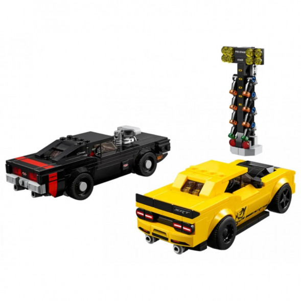 Конструктор LEGO Speed Champions 75893 2018 Dodge Challenger SRT Demon и 1970 Dodge Charger R/T в Новосибирске