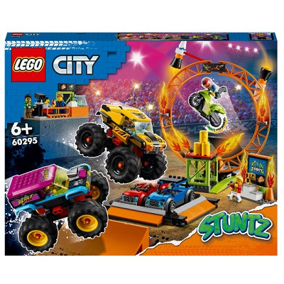 Конструктор LEGO City Stuntz 60295 Арена для шоу каскадёров в Новосибирске