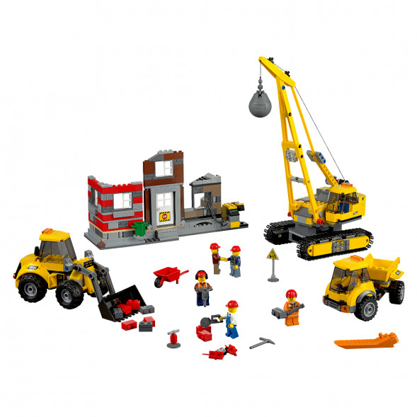Конструктор LEGO City 60076 Снос здания в Новосибирске
