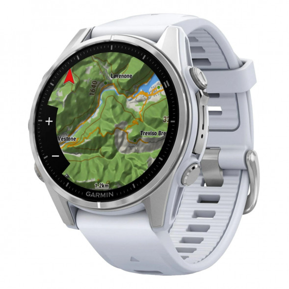 Умные часы Garmin Fenix 8, 43 mm, Whitestone 010-02903-00 в Новосибирске