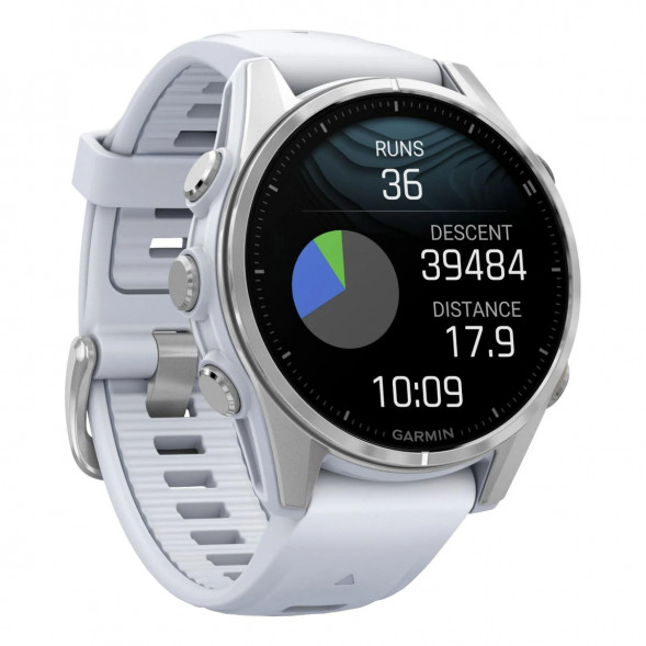 Умные часы Garmin Fenix 8, 43 mm, Whitestone 010-02903-00 в Новосибирске