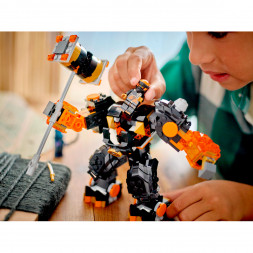 Конструктор LEGO Ninjago 71806 Элементальный земной робот Коула