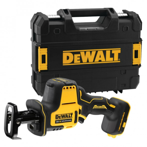 Аккумуляторная сабельная пила DEWALT DCS369NT, без АКБ и ЗУ, в кейсе TSTAK в Новосибирске