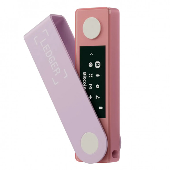 Аппаратный криптокошелек Ledger Nano X, Pastel Pink в Новосибирске