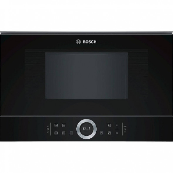 Встраиваемая микроволновая печь Bosch BFR634GB1, черный в Новосибирске