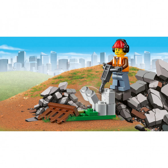 Конструктор LEGO City Great Vehicles 60219 Строительный погрузчик в Новосибирске