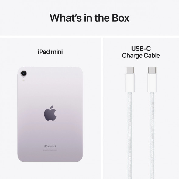 Планшет Apple iPad Mini (2024) Wi-Fi 256GB, Фиолетовый в Новосибирске