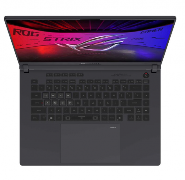 Ноутбук ASUS ROG Strix G16 2025 G615LR-S5222 (Intel Core Ultra 9 275HX 2700MHz/16&amp;quot;/2560x1600/32Gb/1Tb/NVIDIA GeForce RTX 5070Ti/Без ОС) Серый в Новосибирске