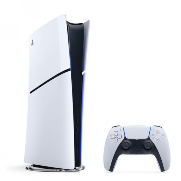 Игровая консоль Sony Playstation 5 Slim 1 ТБ без дисковода (CFI-2016), белый в Новосибирске