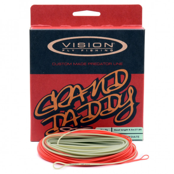 Рыболовный шнур Vision Grand Daddy Rods 8 Intermediate VGD8I в Новосибирске
