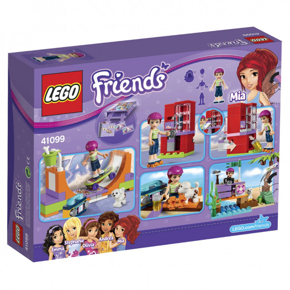 Конструктор LEGO Friends 41099 Скейт-парк в Новосибирске
