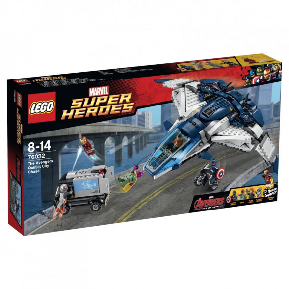 Конструктор LEGO Super Heroes 76032 Погоня на Квинджете Мстителей в Новосибирске