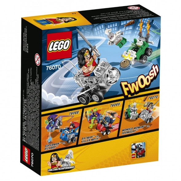 Конструктор LEGO Super Heroes 76070 Mighty Micros: Чудо-женщина против Думсдэя в Новосибирске