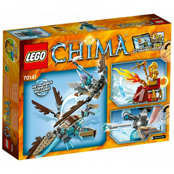 Конструктор LEGO Legends of Chima 70141 Ледяной планер Варди в Новосибирске