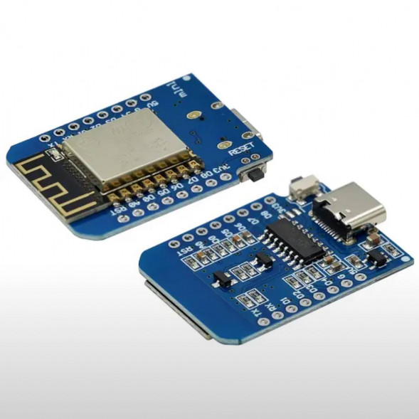Микроконтроллер Wemos D1 mini ESP8266 с разъемом TYPE-C в Новосибирске