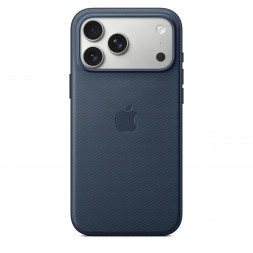 Чехол Apple TechWoven Case с MagSafe для iPhone 17 Pro Max, синий
