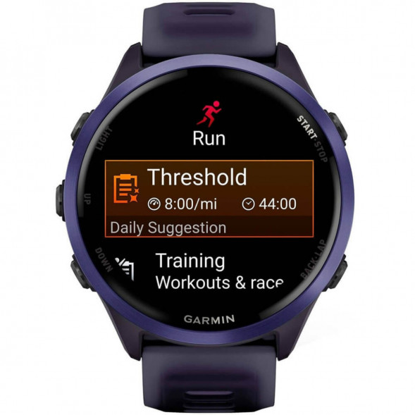 Умные часы Garmin Forerunner 570 47 мм Indigo Aluminium/Translucent Imperial Purple/Indigo 010-02971-02 в Новосибирске