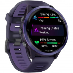Умные часы Garmin Forerunner 570 47 мм Indigo Aluminium/Translucent Imperial Purple/Indigo 010-02971-02