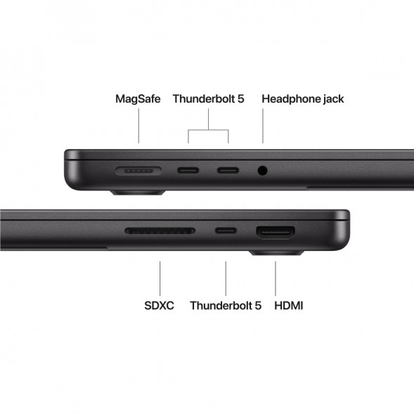 Ноутбук Apple MacBook Pro 14 2026 MGDT4 (M5 Pro 20-Core GPU, 24GB/2TB), Черный космос/Space Black в Новосибирске