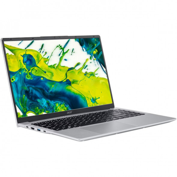 Ноутбук Acer Aspire Lite 15 AL15-54P-590V (15.6&amp;quot;, IPS, Intel Core Ultra 5, 8 ядер, 16 ГБ LPDDR5, 512 ГБ SSD, Intel Graphics), серебристый в Новосибирске
