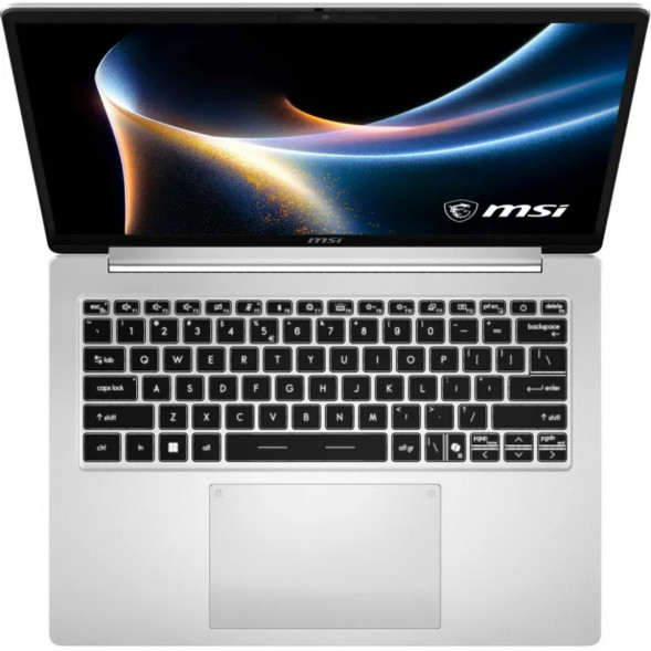 Ноутбук MSI Modern 14S AI+ G3MG-011XRU (14&amp;quot;, OLED, Intel Core Ultra 5 322 2.5ГГц, 6 ядер, 16ГБ DDR5, 512ГБ SSD, Intel Graphics, без ОС), серебристый в Новосибирске