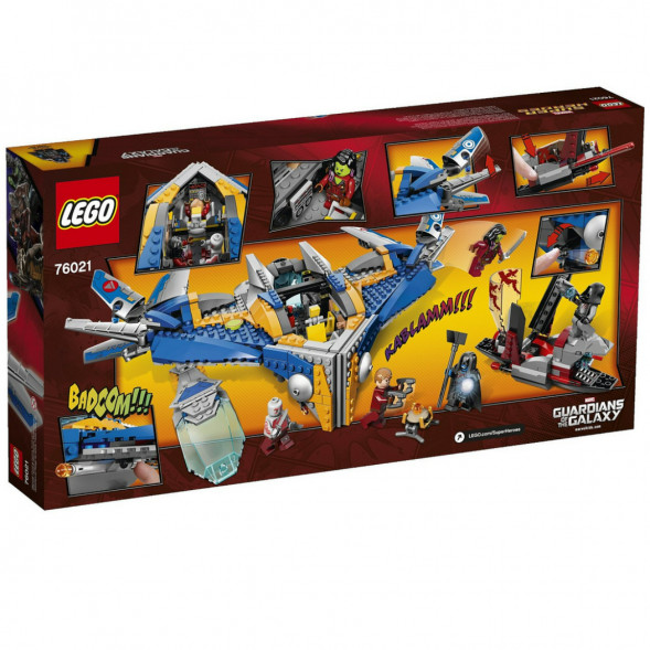 Конструктор LEGO Super Heroes 76021 Спасение космического корабля «Милано» в Новосибирске