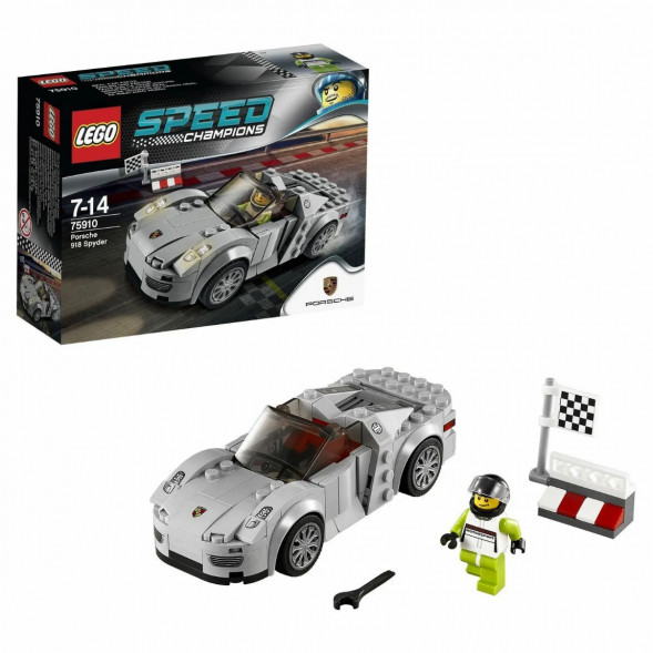 Конструктор LEGO Speed Champions 75910 Porsche 918 Spyde в Новосибирске