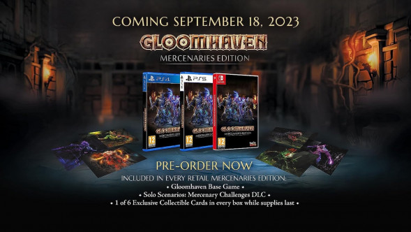 Игра Gloomhaven. Mercenaries Edition [PS4, английская версия] в Новосибирске