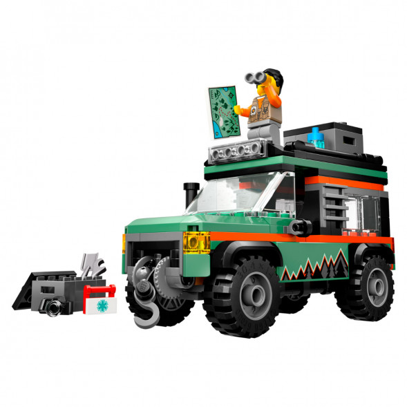 Конструктор LEGO City 60447 Внедорожный горный грузовик в Новосибирске