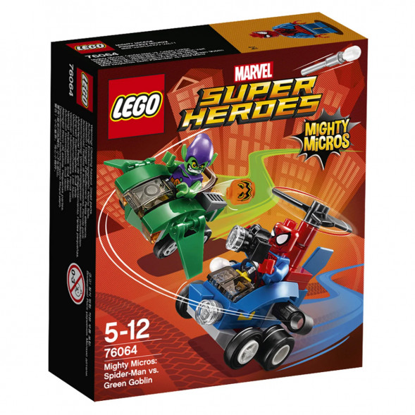 Конструктор LEGO Super Heroes 76064 Человек‑паук против Зелёного Гоблина в Новосибирске