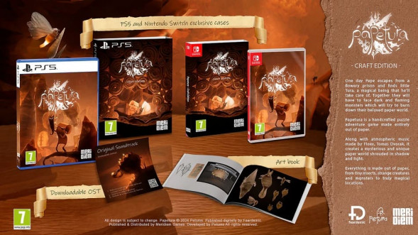 Игра Papetura. Craft Edition [Nintendo Switch, русские субтитры] в Новосибирске