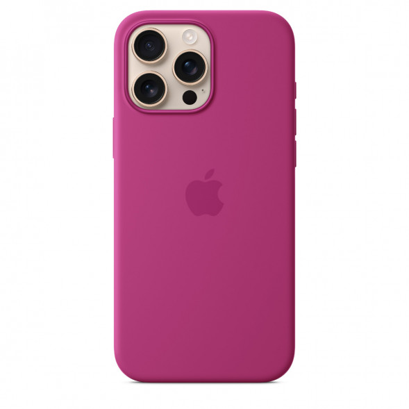 Чехол Apple для iPhone 16 Pro Max Silicone MagSafe, Fuchsia (MYYX3ZM/A) в Новосибирске