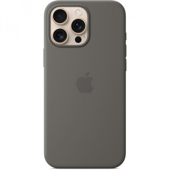 Чехол Apple для iPhone 16 Pro Max Silicone MagSafe, Stone Gray (MYYV3ZM/A) в Новосибирске