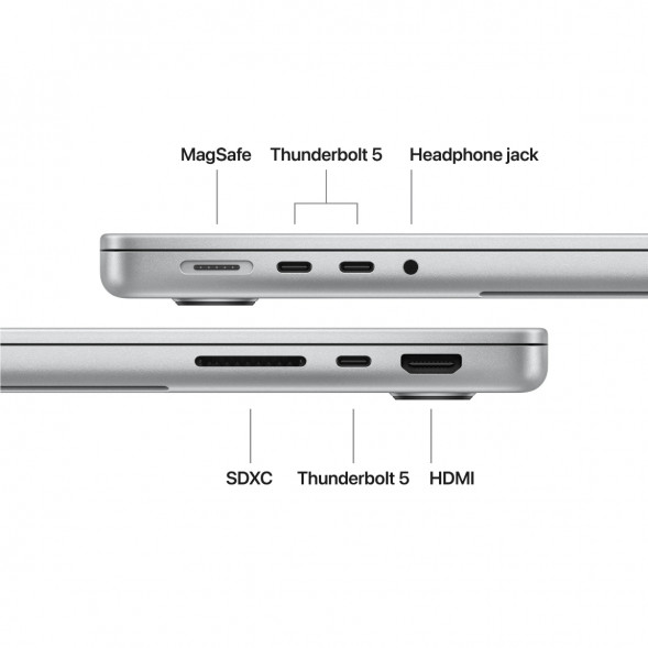 Ноутбук Apple MacBook Pro 14 2026 MGDP4 (M5 Pro 20-Core GPU, 24GB/2TB), Серебристый/Silver в Новосибирске