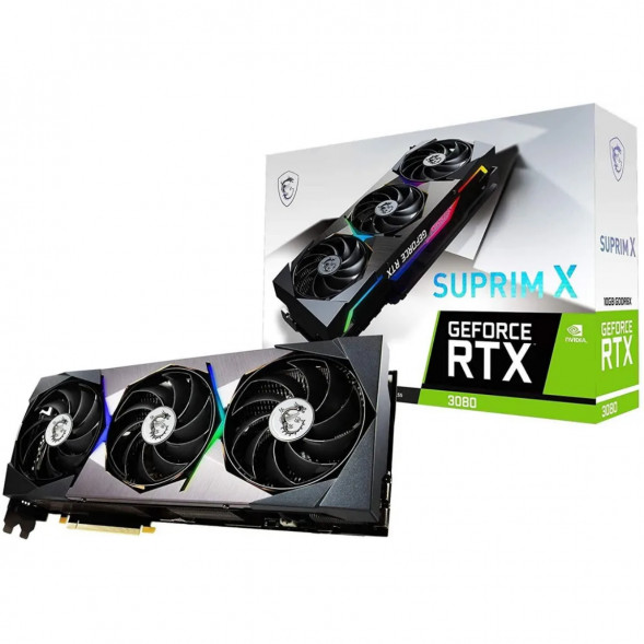 Видеокарта MSI GeForce RTX 3080 SUPRIM X 10G в Новосибирске