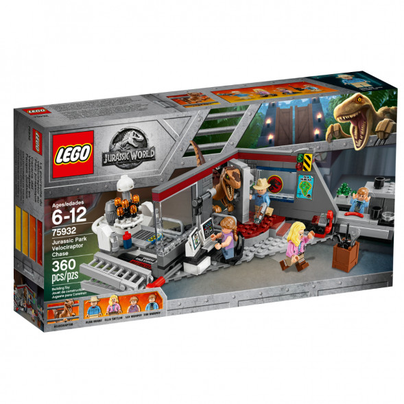 Конструктор LEGO Jurassic World 75932 Охота на рапторов в Парке Юрского Периода в Новосибирске