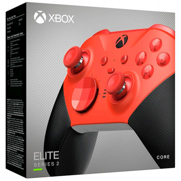 Геймпад Microsoft Xbox Elite Wireless Controller Series 2 Core, красный в Новосибирске