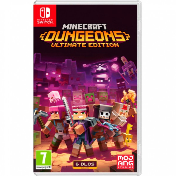 Игра Minecraft Dungeons - Ultimate Edition [Nintendo Switch, русские субтитры] в Новосибирске