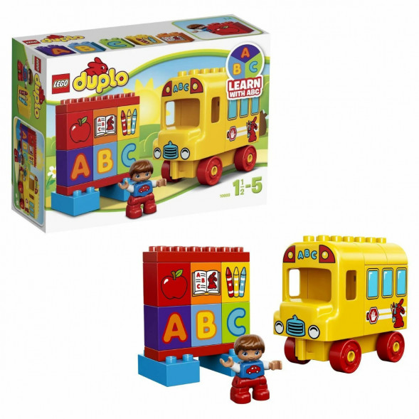 Конструктор LEGO DUPLO 10603 Мой первый автобус в Новосибирске