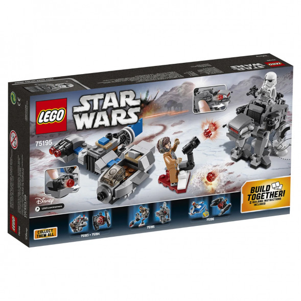 Конструктор LEGO Star Wars 75195 Бой пехотинцев Первого Ордена против спидера на лыжах в Новосибирске