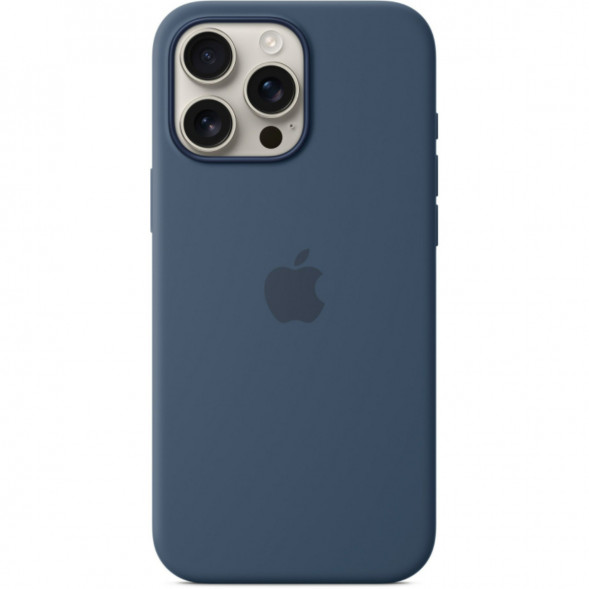 Чехол Apple для iPhone 16 Pro Max Silicone MagSafe, Denim (MYYU3ZM/A) в Новосибирске