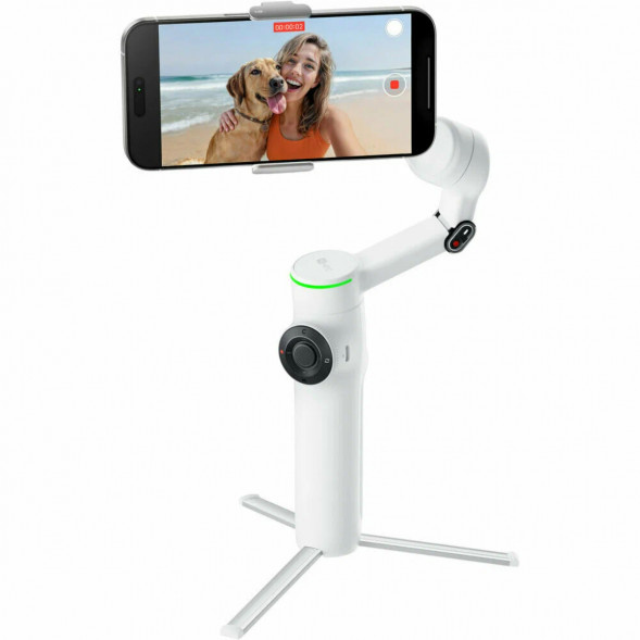 Стабилизатор Insta360 Flow 2 Pro Creator Kit, Summit White в Новосибирске