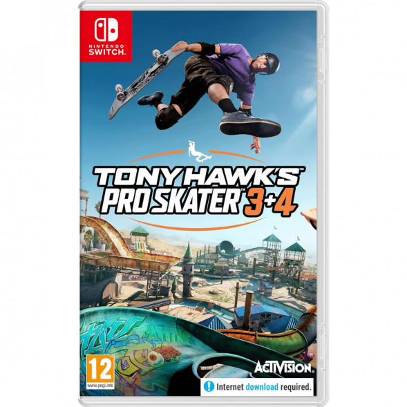 Игра Tony Hawk&amp;#039;s Pro Skater 3 + 4 [Nintendo Switch, английская версия] в Новосибирске