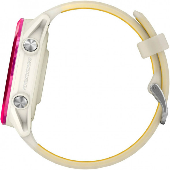 Умные часы Garmin Forerunner 570 42 мм Raspberry Aluminium/Translucent Bone/Mango 010-02970-02 в Новосибирске