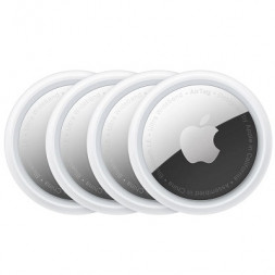 Трекер Apple AirTag белый/серебристый 4 шт.