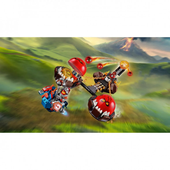 Конструктор LEGO Nexo Knights 70314 Безумная колесница Укротителя в Новосибирске