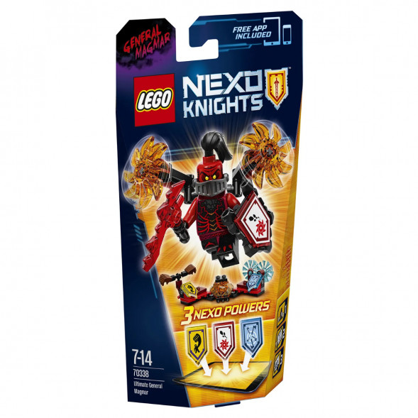 Конструктор LEGO Nexo Knights 70338 Генерал Магмар — Абсолютная сила в Новосибирске