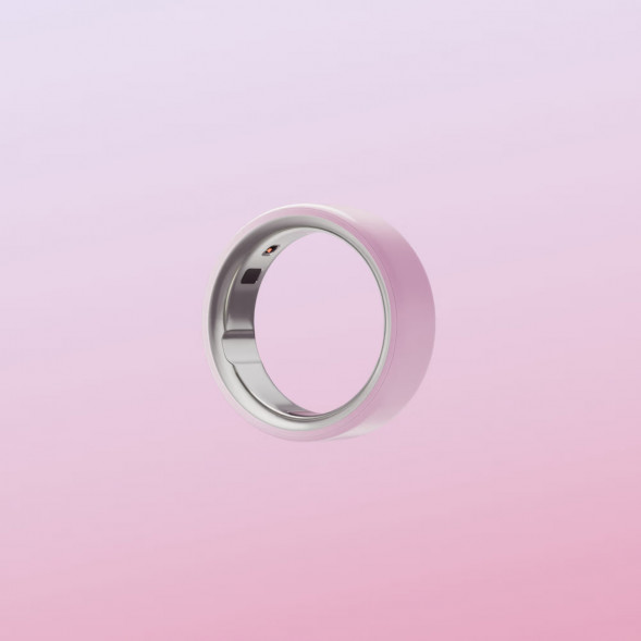 Умное кольцо Oura Ring 4 Ceramic (размер 15), Розовый/Petal в Новосибирске