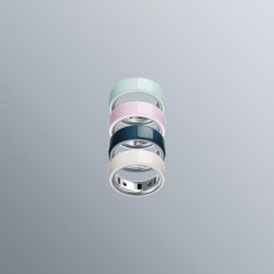 Умное кольцо Oura Ring 4 Ceramic (размер 15), Розовый/Petal